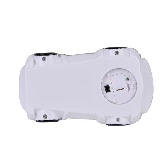 NEW Set of 2 White Light Up Christmas Snowman and Bear Cars - Picture 4 of 4